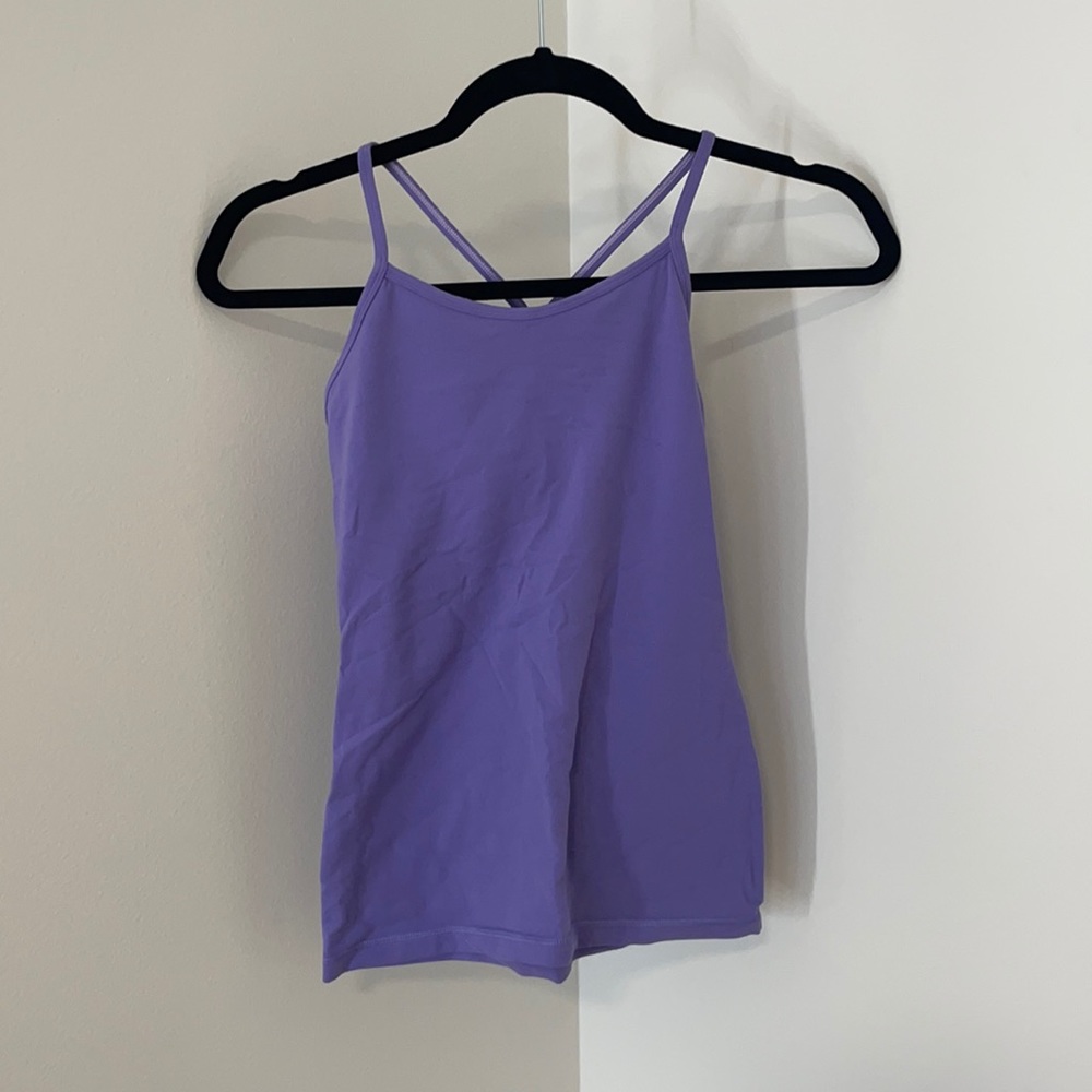 IVIVVA purple athletic tank top